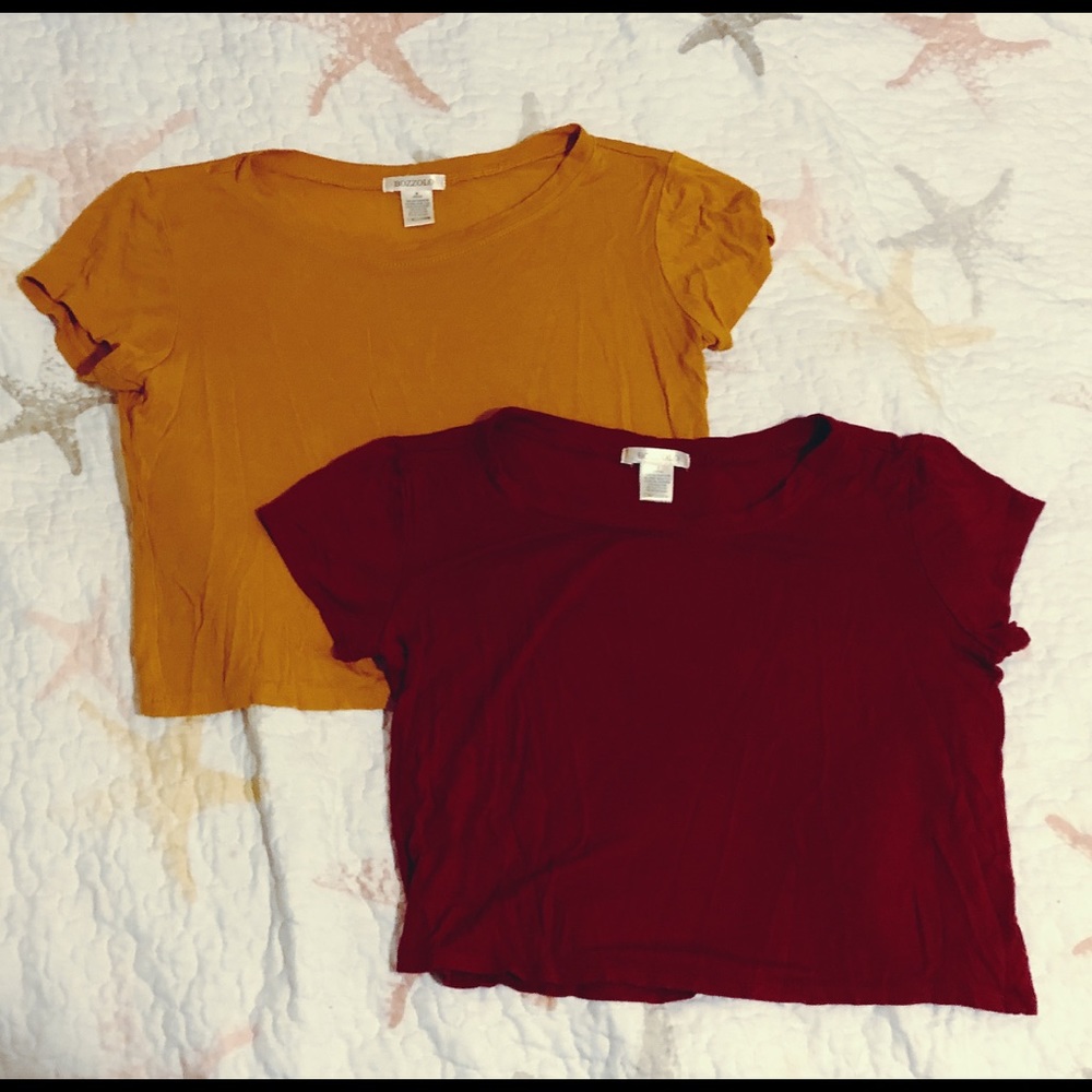 Two fitted basic tees!